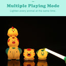 Magic Jungle 5 Animal and Magic Wand Light & Sound Sensor Control Educational toy For Kids Toddler