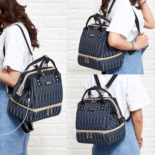 Diaper Bag Multi-Function Travel Backpack Handbag