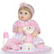 Reborn Baby Girl Doll 22 inch Soft Full Silicone Vinyl Body Lifelike Toddler Doll