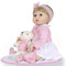 Reborn Baby Girl Doll 22 inch Soft Full Silicone Vinyl Body Lifelike Toddler Doll