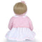 Reborn Baby Girl Doll 22 inch Soft Full Silicone Vinyl Body Lifelike Toddler Doll