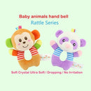 Baby animals hand bell Rattle Series Hand-cranking Good for brain