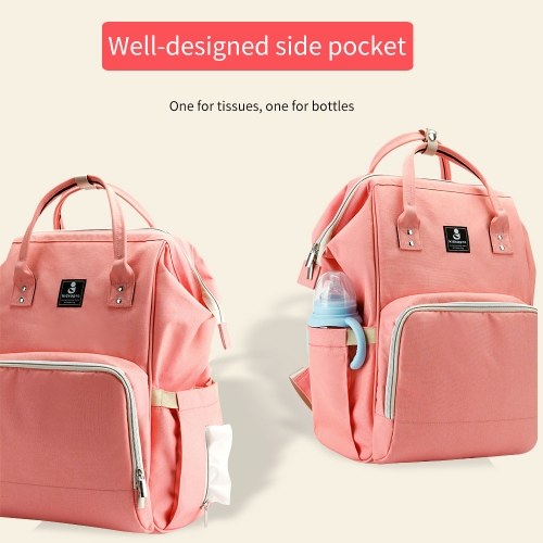 Diaper Bag Multi-Function Waterproof Travel Backpack