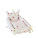 Crown Baby Crib for Bed