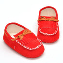 New Baby Unisex Tassel Bow No Tie Tods Soft Comfortable Flat Baby Shoes for Spring and Autumn