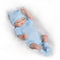 25cm Reborn Baby Doll Girl Baby Bath Toy Full Silicone Body Eyes Close Sleeping With Clothes Lifelike Cute Gifts Toy