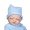 25cm Reborn Baby Doll Girl Baby Bath Toy Full Silicone Body Eyes Close Sleeping With Clothes Lifelike Cute Gifts Toy