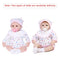 40cm Reborn Baby Doll Bath Toy Silicone Body Eyes Open With Clothes Lifelike Cute Gifts Toy