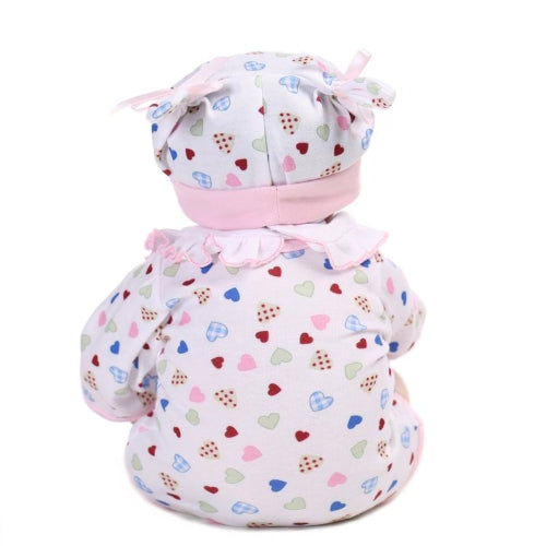 40cm Reborn Baby Doll Bath Toy Silicone Body Eyes Open With Clothes Lifelike Cute Gifts Toy