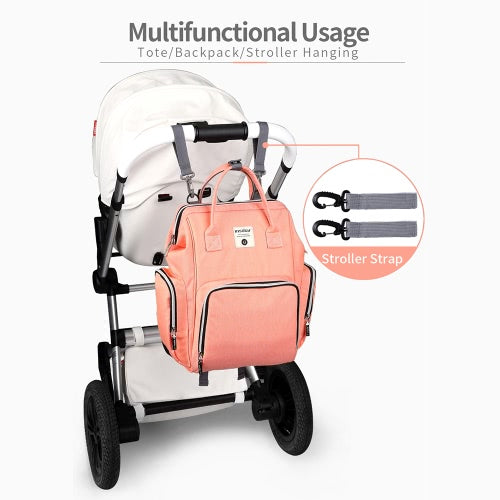 Diaper Bag Multi-Function Waterproof Travel Backpack Nappy Bags for Baby Care