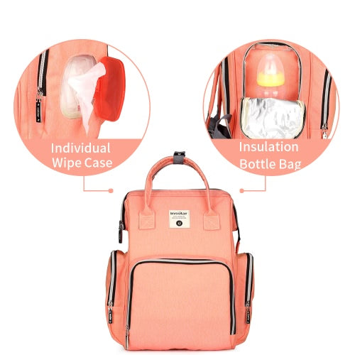 Diaper Bag Multi-Function Waterproof Travel Backpack Nappy Bags for Baby Care