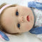 22inch 55cm Reborn Toddler Baby Doll Girl PP Cotton Filling Body Boneca With Clothes Lifelike Cute Gifts Toy