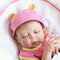 22inch 55cm Reborn Baby Doll Girl Full Silicone Sleeping Doll Baby Bath Toy With Clothes Lifelike Cute Gifts Toy