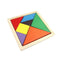 Colorful Changable DIY Puzzle Jigsaw Wooden Kids Children Toy