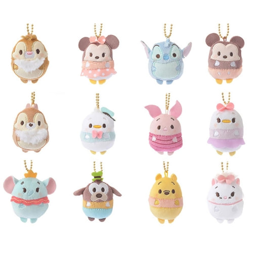 Cute Cartoon Bear Pig Elephant Doll Toys Mini Plush Dolls Stuffed Toys Kids Birthday Gift Keychain