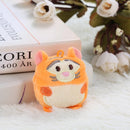 Cute Cartoon Bear Pig Elephant Doll Toys Mini Plush Dolls Stuffed Toys Kids Birthday Gift Keychain