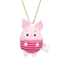 Cute Cartoon Bear Pig Elephant Doll Toys Mini Plush Dolls Stuffed Toys Kids Birthday Gift Keychain