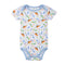 Baby Rompers Bodysuit 100% Cotton Short Sleeve Unisex Newborn Baby Clothing 0-3M