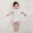 Baby Rompers Bodysuit 100% Cotton Short Sleeve Unisex Newborn Baby Clothing 0-3Month