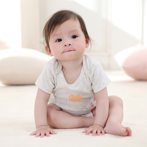 Baby Rompers Bodysuit 100% Cotton Short Sleeve Unisex Newborn Baby Clothing 0-3Month