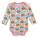 3pcs Baby Rompers Bodysuit Clothes Set 100% Cotton Long Sleeve For Newborn Baby Infant Girl 0-3M