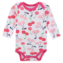 3pcs Baby Rompers Bodysuit Clothes Set 100% Cotton Long Sleeve For Newborn Baby Infant Girl 9-12M