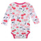 3pcs Baby Rompers Bodysuit Clothes Set 100% Cotton Long Sleeve For Newborn Baby Infant Girl 9-12M