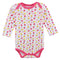 3pcs Baby Rompers Bodysuit Clothes Set 100% Cotton Long Sleeve For Newborn Baby Infant Girl 9-12M