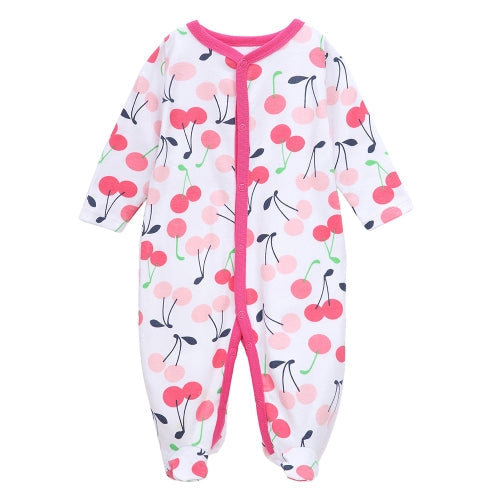 Baby Coveralls Rompers Set 100% Cotton Jumpsuit Footsies Clothing For Newborn Baby Infant Girl 9-12M