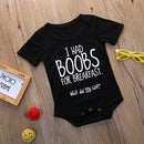 3Pcs Baby Rompers Cute Words Printing Cotton Short Sleeve Bodysuit Unisex Newborn Baby Clothes 3-6Month