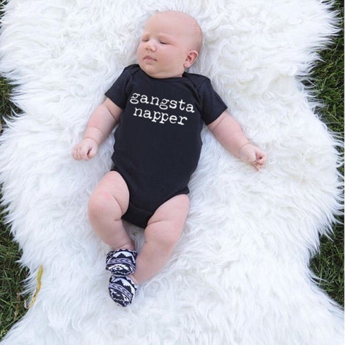 3Pcs Baby Rompers Cute Words Printing Cotton Short Sleeve Bodysuit Unisex Newborn Baby Clothes 3-6Month