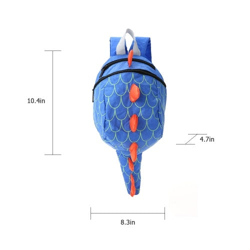 حقائب مدرسية للأطفال من النايلون اللطيف على شكل ديناصور حقيبة سفر للأطفال حقائب مدرسية لرياض الأطفال باللون الأخضر