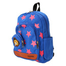 Kids School Bags Canvas Cute Star Pattern Travel Backpack Children Kindergarten Schoolbags With Coin Purse Red