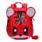 Kids School Bags With Safety Harness Nylon Cute Tiger Shaped Anti-lost Travel Backpack Children Kindergarten Schoolbags Yellow