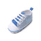 Infant Toddler Baby Casual Shoes Cotton Stripe Soft Sole Non-Slip Sneaker Prewalker Pink 4M