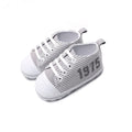 Infant Toddler Baby Casual Shoes Cotton Stripe Soft Sole Non-Slip Sneaker Prewalker Pink 4M