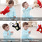 Baby Animals Hand Puppet Plush Rattles Bell Magic Mirror Soft Finger Toys For Early education Lion