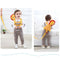 Baby Safety Harness Walker Plush Cartoon Animal Anti-lost Strap Backpacks Shoulder Bag Lion Yellow