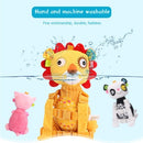 Baby Safety Harness Walker Plush Cartoon Animal Anti-lost Strap Backpacks Shoulder Bag Lion Yellow