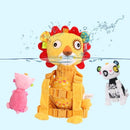 Baby Safety Harness Walker Plush Cartoon Animal Anti-lost Strap Backpacks Shoulder Bag Lion Yellow