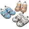 Infant Toddler Baby Shoes Summer Boy Sandal Non-Slip Rubber Sole Prewalker  White Size 6