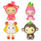 Cute Baby Shower Toy Lovely Environmental-Friendly Fruit Animal Bath Doll Children Cartoon Water Toys