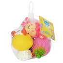 Cute Baby Shower Toy Lovely Environmental-Friendly Fruit Animal Bath Doll Children Cartoon Water Toys