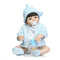 22in Reborn Baby Rebirth Doll Kids Gift Blue Sweater All Silica Gel Boy