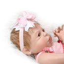 22in Reborn Baby Rebirth Doll Kids Gift All Silica Gel Girl