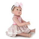 22in Reborn Baby Rebirth Doll Kids Gift All Silica Gel Girl