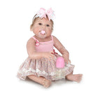 22in Reborn Baby Rebirth Doll Kids Gift All Silica Gel Girl