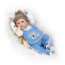 22in Reborn Baby Rebirth Doll Kids Gift All Silica Gel Boy