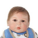 22in Reborn Baby Rebirth Doll Kids Gift All Silica Gel Boy