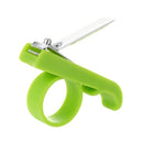 Safety Baby Nail Clipper Easy Grip Toenail Fingernail Cutter For Newborn Infant Green